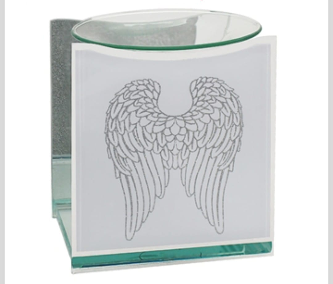 Angel Wings Square Candle Burner