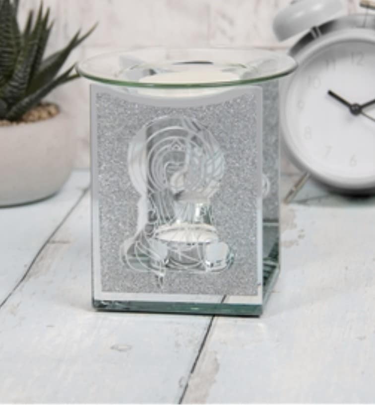 Glass Buddha Candle Burner