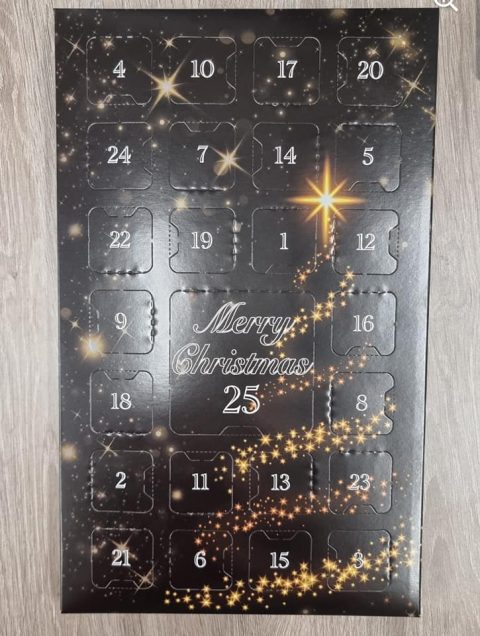 Wax Melt Advent Calendar Black Gold Geez Wax Melts